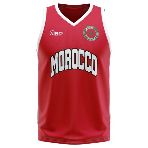 Morocco Home Concept Basketball Shirt - Kids