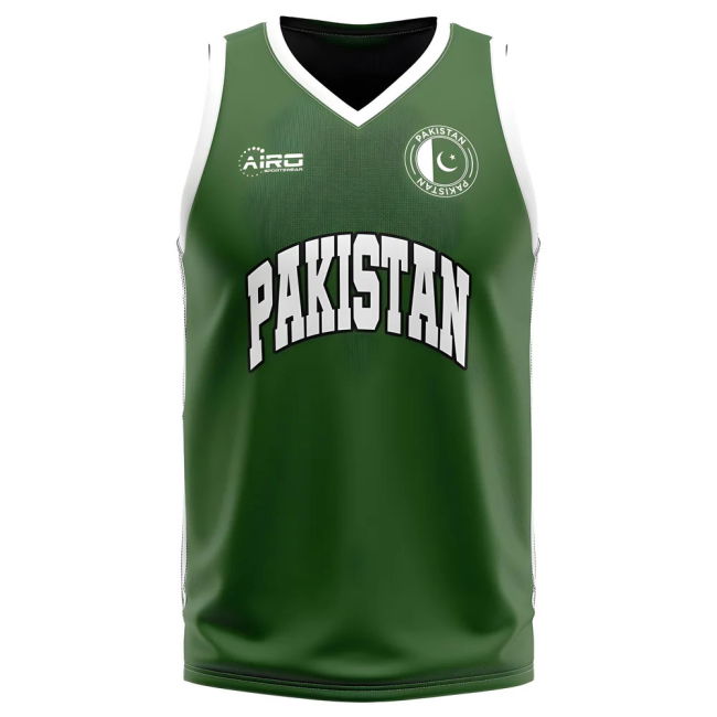 Pakistan Home Concept Basketball Shirt - Little Boys