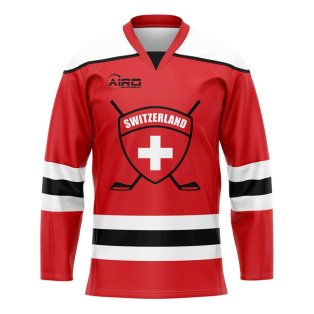 Switzerland Home Ice Hockey Shirt