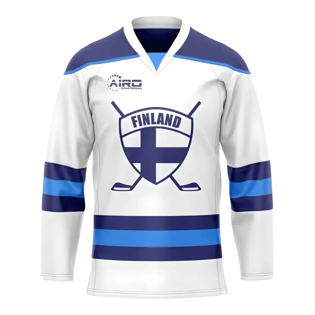 Finland Home Ice Hockey Shirt