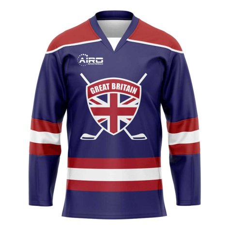 Great Britain Home Ice Hockey Shirt