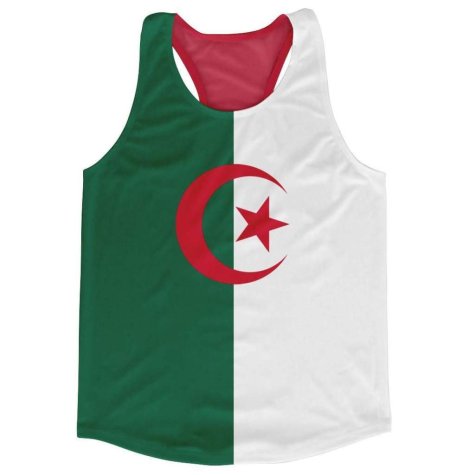 Algeria Flag Running Vest