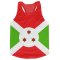 Burundi Flag Running Vest