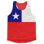 Chile Flag Running Vest