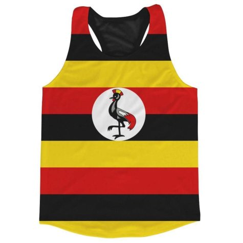 Uganda Flag Running Vest