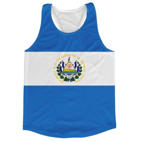 El Salvador Flag Running Vest