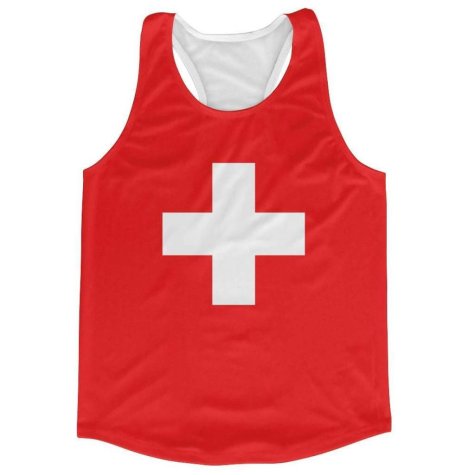 Switzerland Flag Running Vest