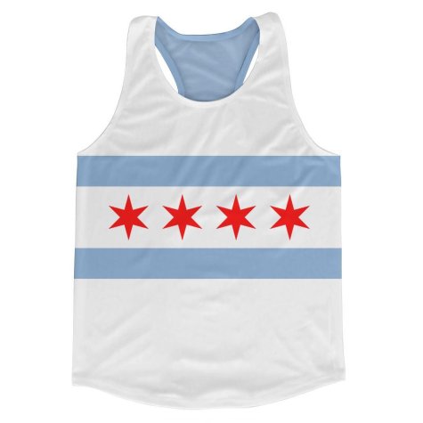 Chicago Flag Running Vest
