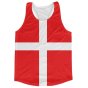 Denmark Flag Running Vest