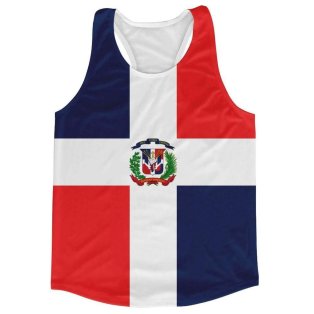 Dominican Republic Flag Running Vest