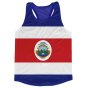 Costa Rica Flag Running Vest