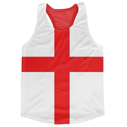 England Flag Running Vest