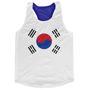 South Korea Flag Running Vest