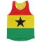 Ghana Flag Running Vest