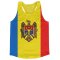Moldova Flag Running Vest