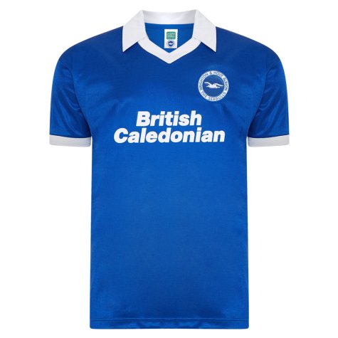 Score Draw Brighton and Hove Albion 1980 Retro Football Shirt