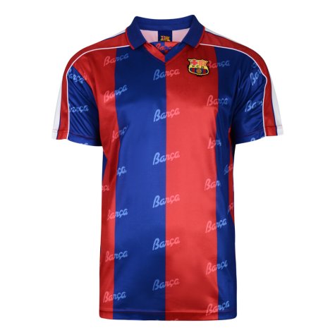 Score Draw Barcelona 1994 Retro Football Shirt