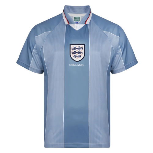 Score Draw England 1996 Away Euro Championship Retro Football Shirt