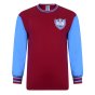 Score Draw West Ham United 1964 FA Cup Final No6 Retro Football Shirt