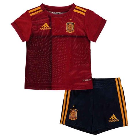 2020-2021 Spain Home Adidas Baby Kit