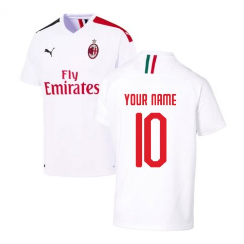 2019-2020 AC Milan Away Shirt (Your Name)