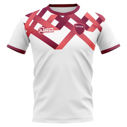 2025-2026 Qatar Home Concept Football Shirt - Womens