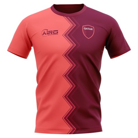 2023-2024 Qatar Away Concept Football Shirt - Kids
