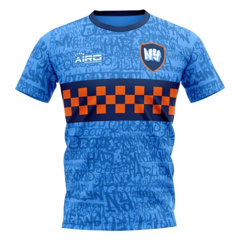 2022-2023 New York Home Concept Football Shirt