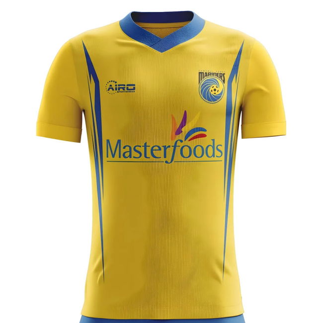 2025-2026 Central Coast Mariners Home Concept Football Shirt