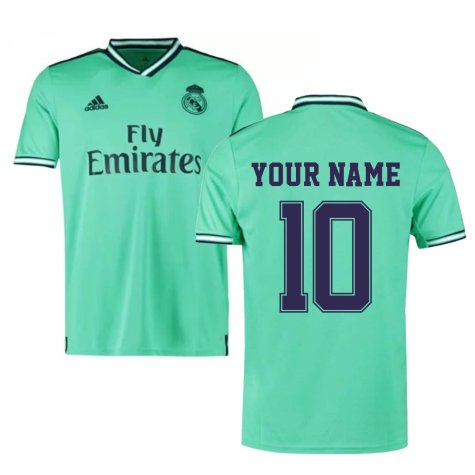 2019-2020 Real Madrid Adidas Third Football Shirt (Your Name)