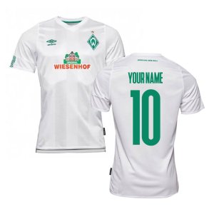 2019-2020 Werder Bremen Away Football Shirt (Your Name)
