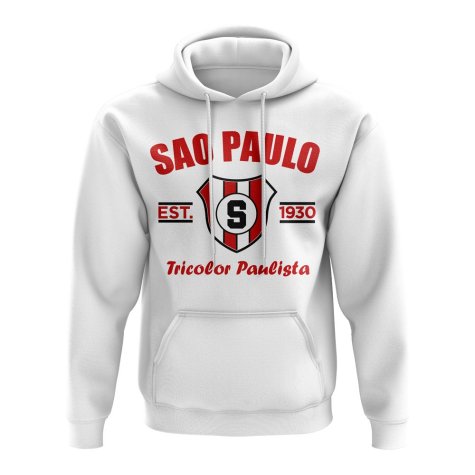 Sao Paolo Established Football Hoody (White)