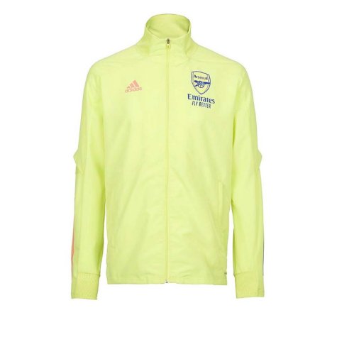 2020-2021 Arsenal Adidas Presentation Jacket (Yellow)