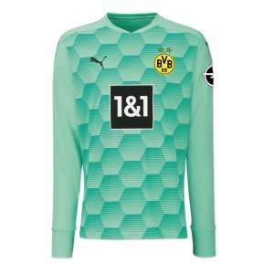 2020-2021 Borussia Dortmund Home Goalkeeper Shirt (Green)