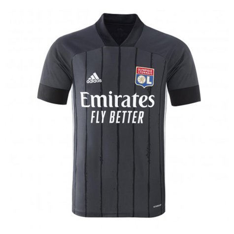 2020-2021 Olympique Lyon Adidas Away Football Shirt