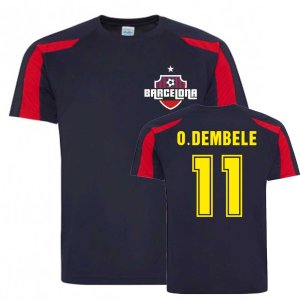 Ousmane Dembele Barcelona Sports Training Jersey (Navy)