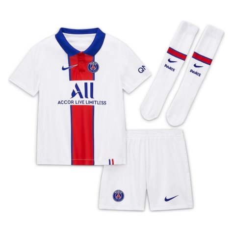 2020-2021 PSG Away Nike Little Boys Mini Kit