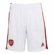 2020-2021 Arsenal Adidas Home Shorts (White)