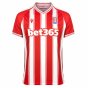 2020-2021 Stoke City Macron Home Football Shirt