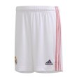 2020-2021 Real Madrid Adidas Home Shorts (White)