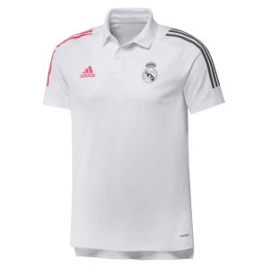 2020-2021 Real Madrid Polo Shirt (White)