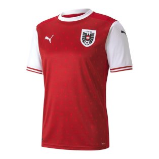 2020-2021 Austria Home Puma Football Shirt