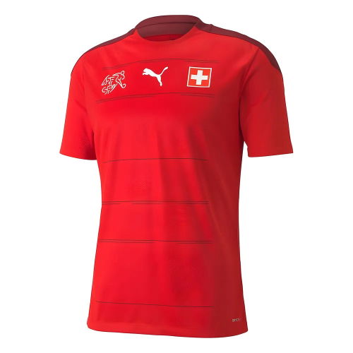 2020-2021 Switzerland Home Puma Football Shirt