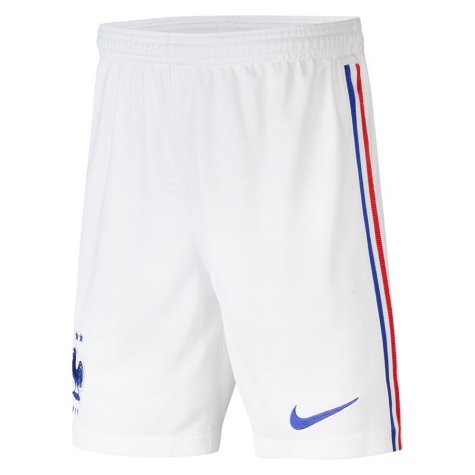 2020-2021 France Nike Away Shorts (White) - Kids