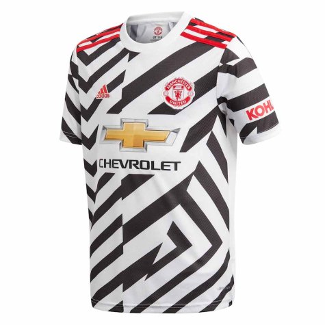 2020-2021 Man Utd Adidas Third Football Shirt (Kids)
