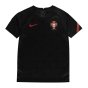 2020-2021 Portugal Pre-Match Training Shirt (Black) - Kids
