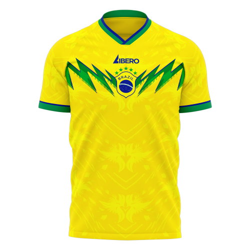 Brazil 2026–2027 Home Concept Kit (Libero) Kids Short Sleeve
