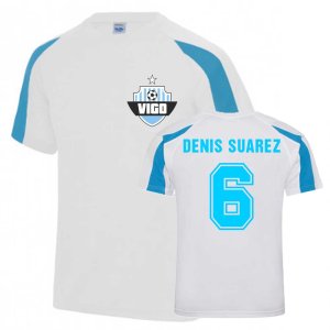 Denis Suarez Vigo Sports Training Jersey (White)