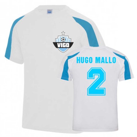 Hugo Mallo Vigo Sports Training Jersey (White)