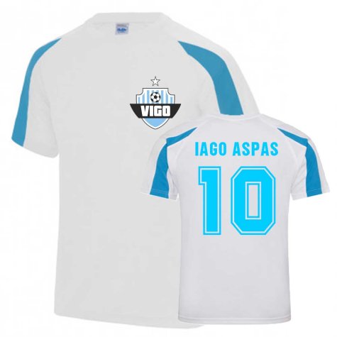 Iago Aspas Vigo Sports Training Jersey (White)
